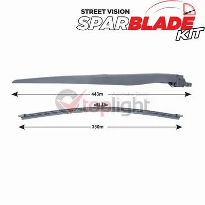 Wiper Arm Set, window cleaning (TRA-B554)