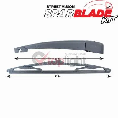 Wiper Arm Set, window cleaning (TRA-F4M2)