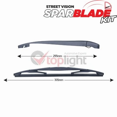 Wiper Arm Set, window cleaning (TRA-N1M2)