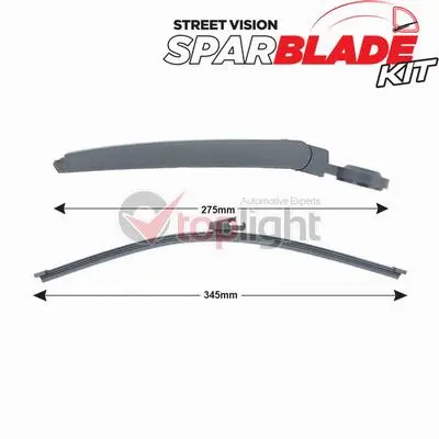 Wiper Arm Set, window cleaning (TRA-V2T3)