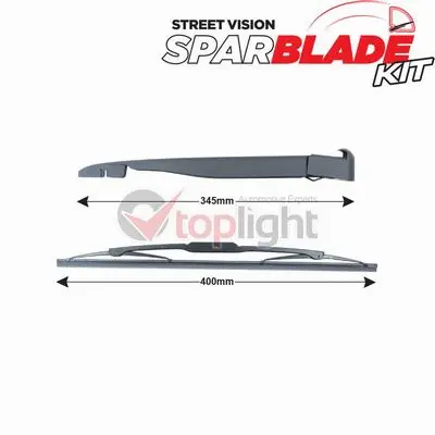 Wiper Arm Set, window cleaning (TRA-C8B1)