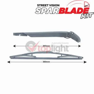 Wiper Arm Set, window cleaning (TRA-F2Q1)