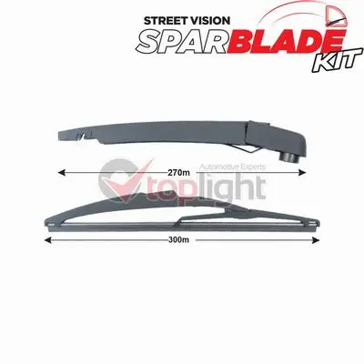 Wiper Arm Set, window cleaning (TRA-R2C1)