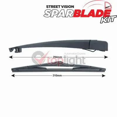 Wiper Arm Set, window cleaning (TRA-H7I5)