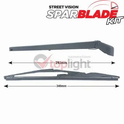 Wiper Arm Set, window cleaning (TRA-A411)