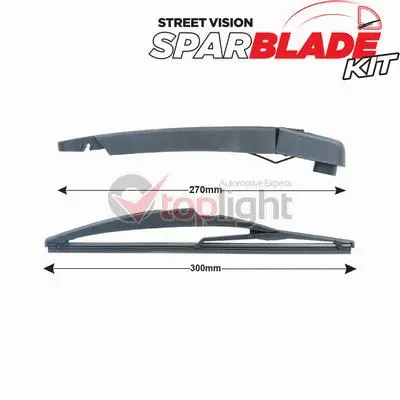 Wiper Arm Set, window cleaning (TRA-D1L1)