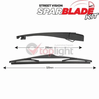 Wiper Arm Set, window cleaning (TRA-K3C4)