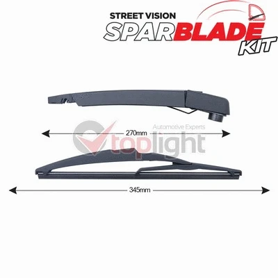 Wiper Arm Set, window cleaning (TRA-R2C2)