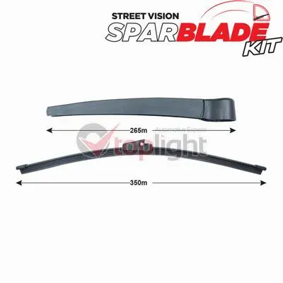 Wiper Arm Set, window cleaning (TRA-V2S3)