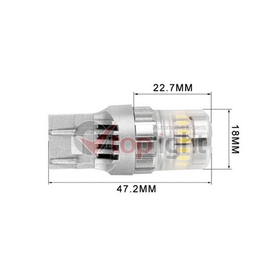 Bulb, direction indicator