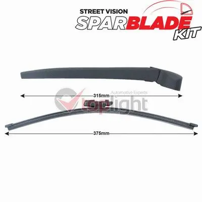 Wiper Arm Set, window cleaning (TRA-V2T7)