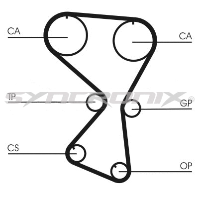 Timing Belt Kit (SY1101075PRO)