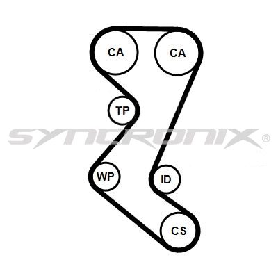 Timing Belt Kit (SY1101019)