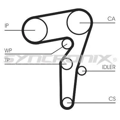 Timing Belt Kit (SY1101155)