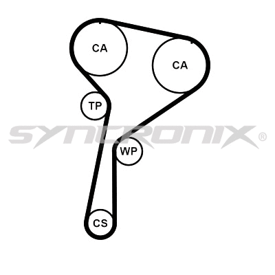 Timing Belt Kit (SY1101184)
