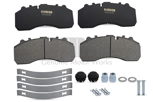 Brake Pad Set, disc brake (BDP29087MC)