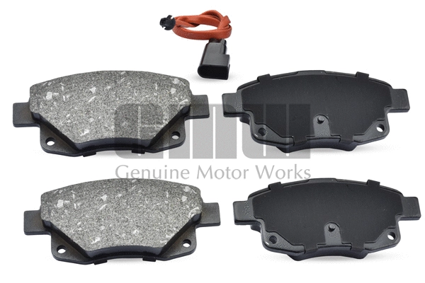 Brake Pad Set, disc brake (BDP1433958)