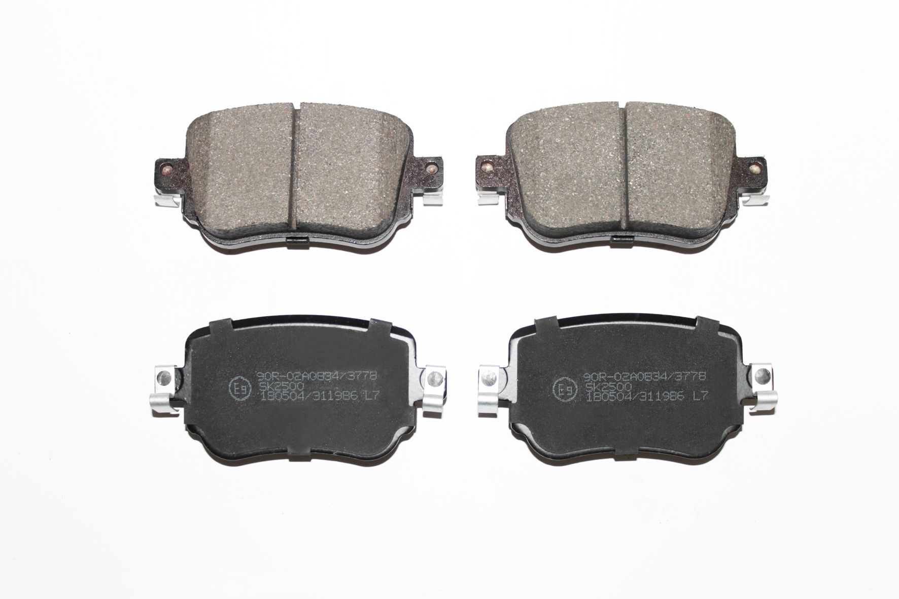 Brake Pad Set, disc brake (TPF0407)