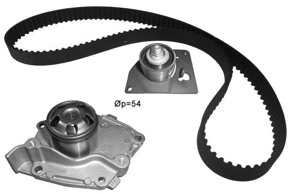 Water Pump & Timing Belt Kit (TKPE0021)