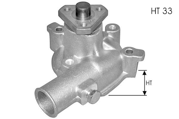 Water Pump, engine cooling (TPAE0218)