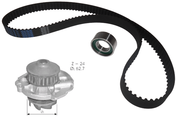Water Pump & Timing Belt Kit (TKPE0043)