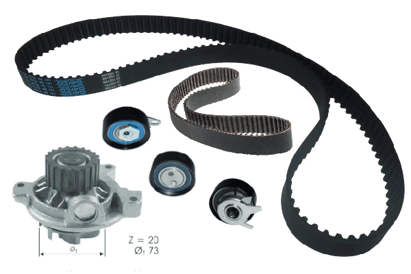 Water Pump & Timing Belt Kit (TKPE0061)