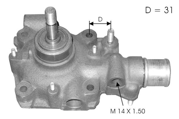 Water Pump, engine cooling (TPAE0181)