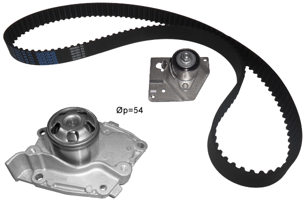 Water Pump & Timing Belt Kit (TKPE0025)