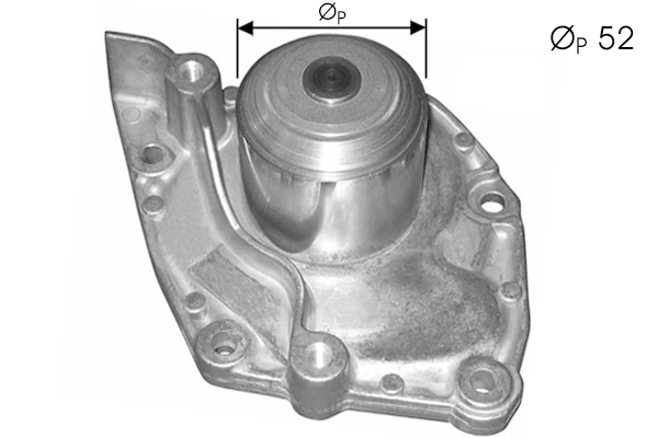 Water Pump, engine cooling (TPAE0029)