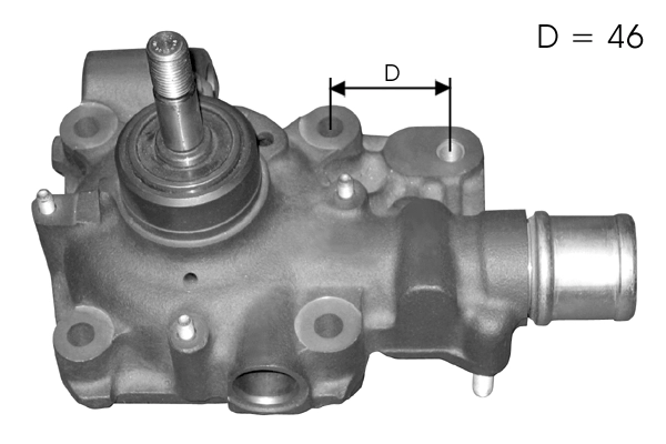 Water Pump, engine cooling (TPAE0097)