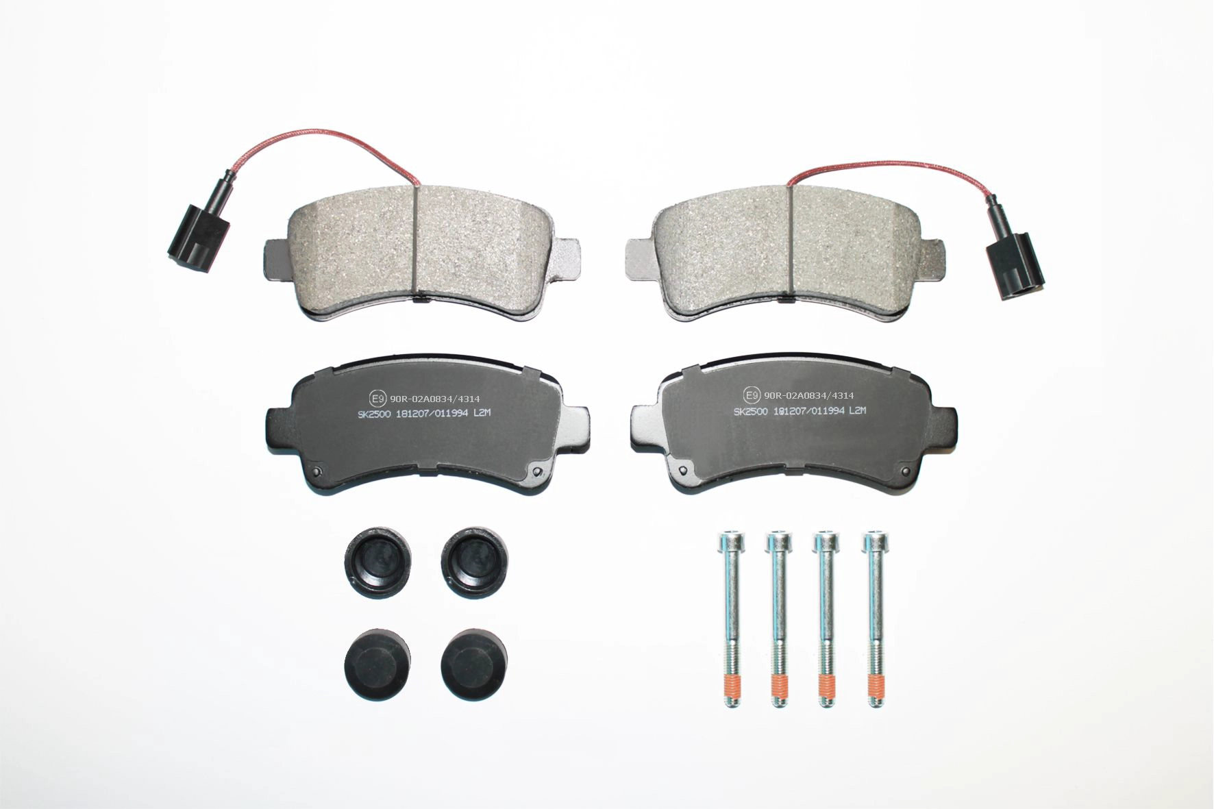 Brake Pad Set, disc brake (TPF0459)