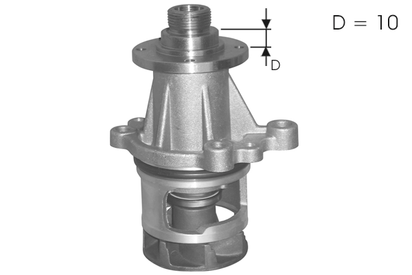 Water Pump, engine cooling (TPAE0124)