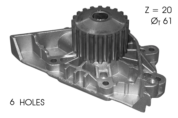 Water Pump, engine cooling (TPAE0131)