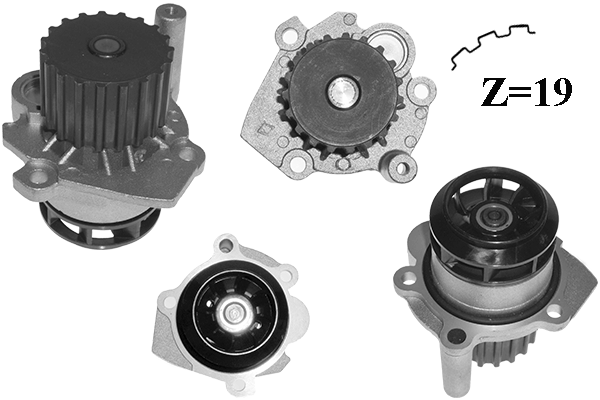 Water Pump, engine cooling (TPAE0129)