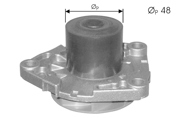Water Pump, engine cooling (TPAE0018)