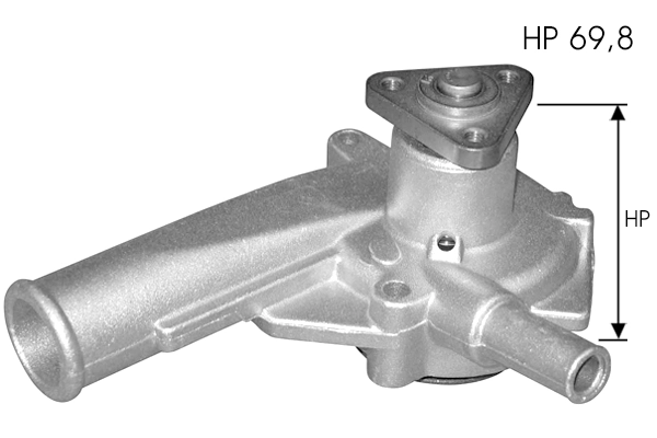 Water Pump, engine cooling (TPAE0354)