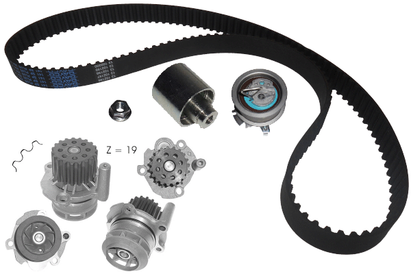 Water Pump & Timing Belt Kit (TKPE0052)