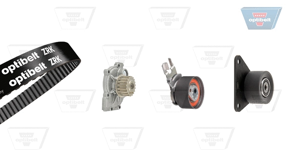 Water Pump & Timing Belt Kit (KT 1497W1)