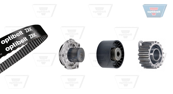 Water Pump & Timing Belt Kit (KT 1547W1)