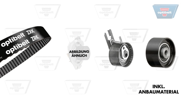 Water Pump & Timing Belt Kit (KT 1328W4)