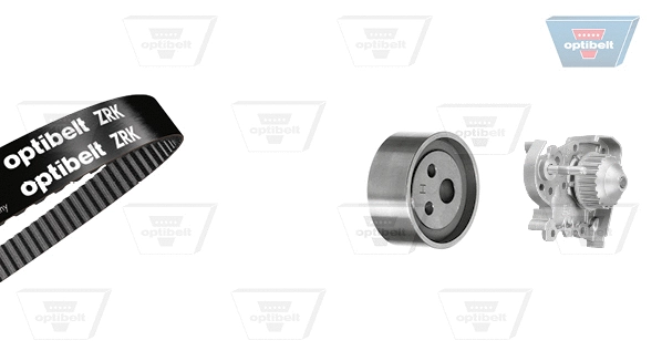 Water Pump & Timing Belt Kit (KT 1018W1)