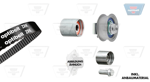 Water Pump & Timing Belt Kit (KT 1628W1)