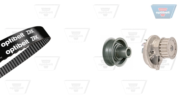 Water Pump & Timing Belt Kit (KT 1041W1)