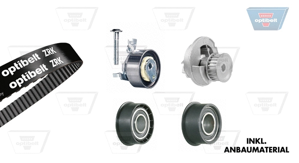 Water Pump & Timing Belt Kit (KT 1024W3)