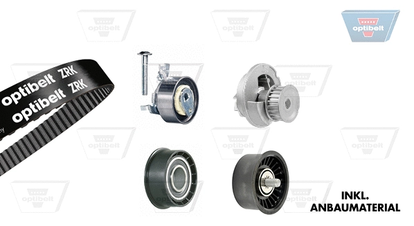 Water Pump & Timing Belt Kit (KT 1207W2)