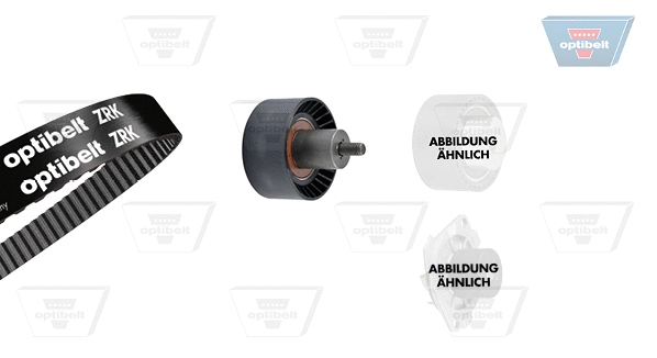 Water Pump & Timing Belt Kit (KT 1593W1)