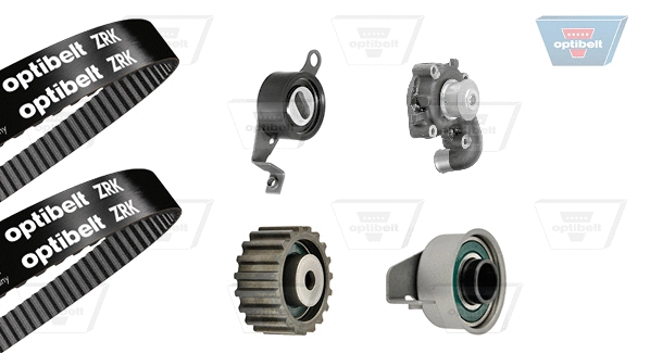 Water Pump & Timing Belt Kit (KT 1036W2)