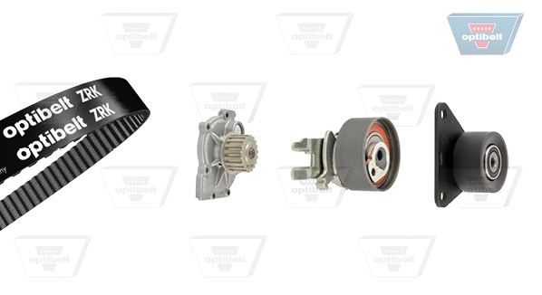 Water Pump & Timing Belt Kit (KT 1496W1)