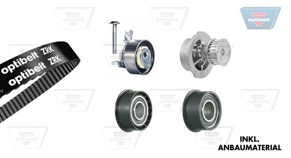Water Pump & Timing Belt Kit (KT 1024W1)