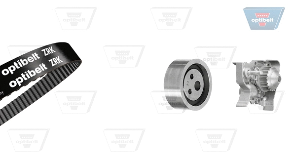 Water Pump & Timing Belt Kit (KT 1128W1)